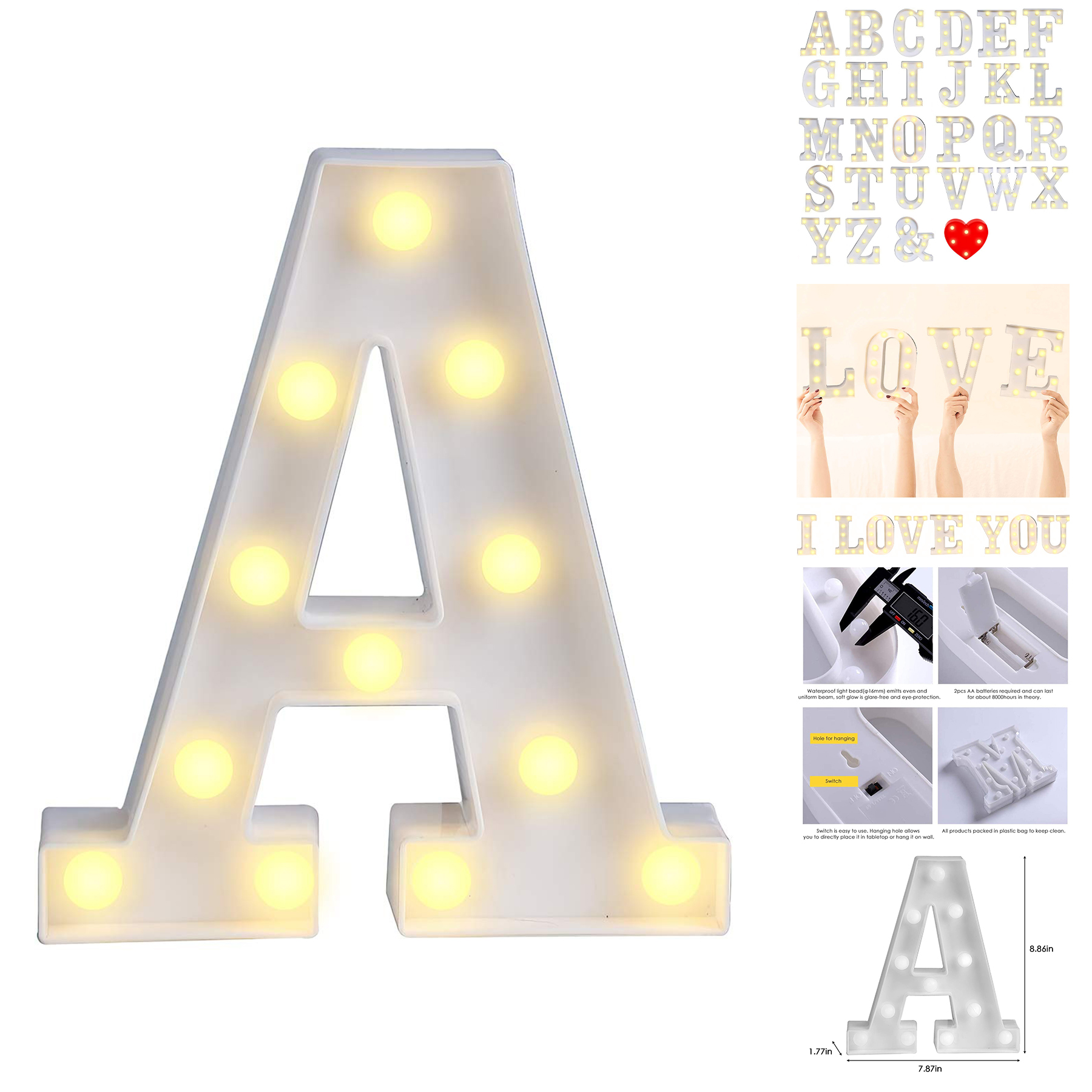 LED Marquee Letter Lights Signs 2