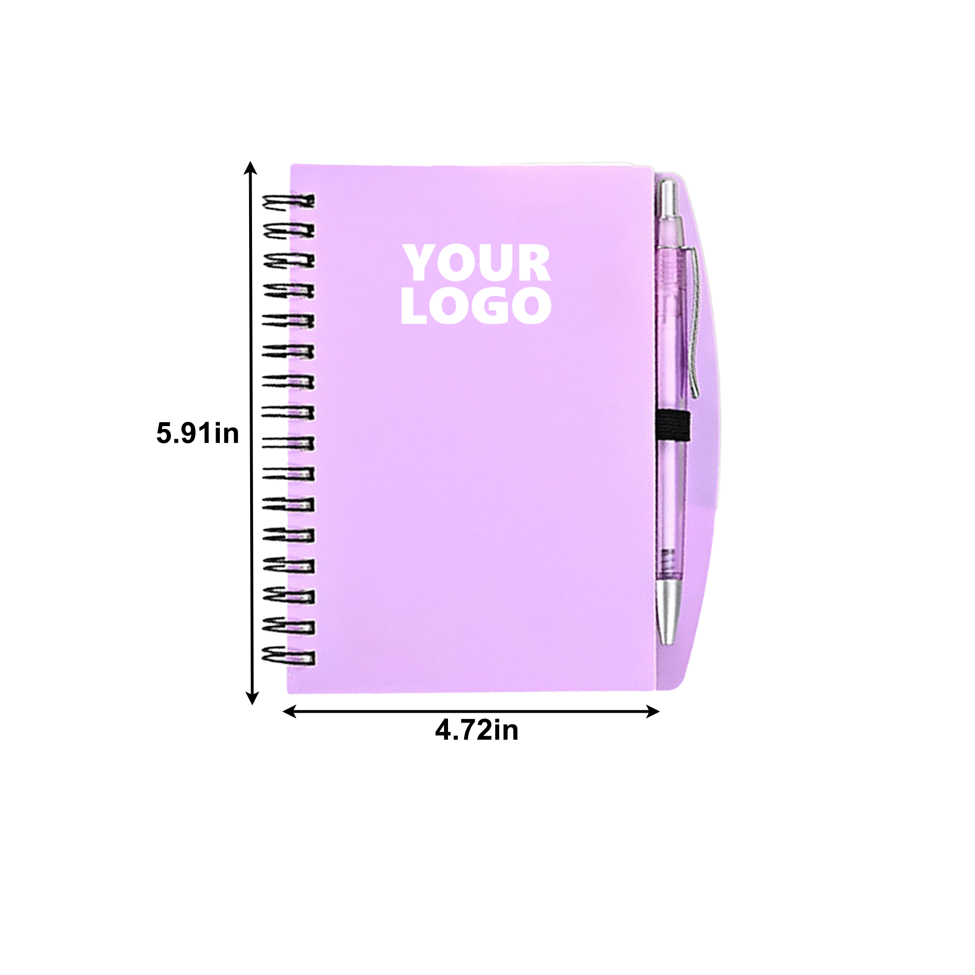 A6 Spiral Notebook With Pen 3
