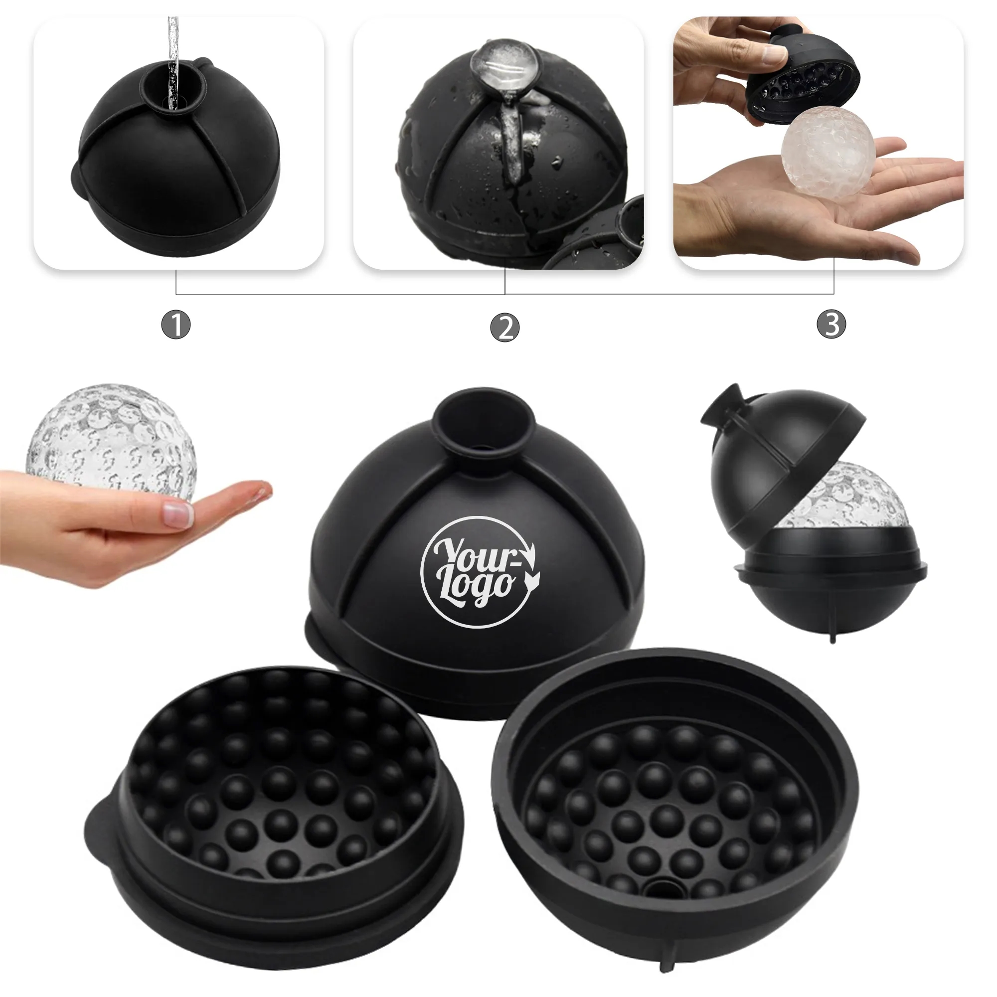 Golf Ball Ice Molds 2
