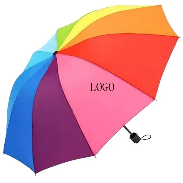 Foldable Rainbow Umbrella 2