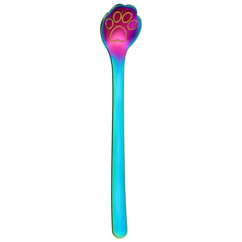 Stainless Steel Cat Claw Coffee Spoon 6