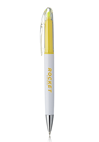 Appleton Click Action Ball Point Pen with Highlighter 11