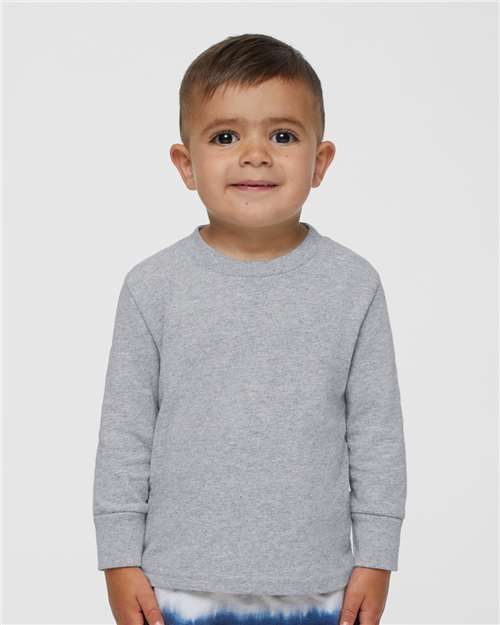 Toddler Cotton Jersey Long Sleeve Tee - 3311 8