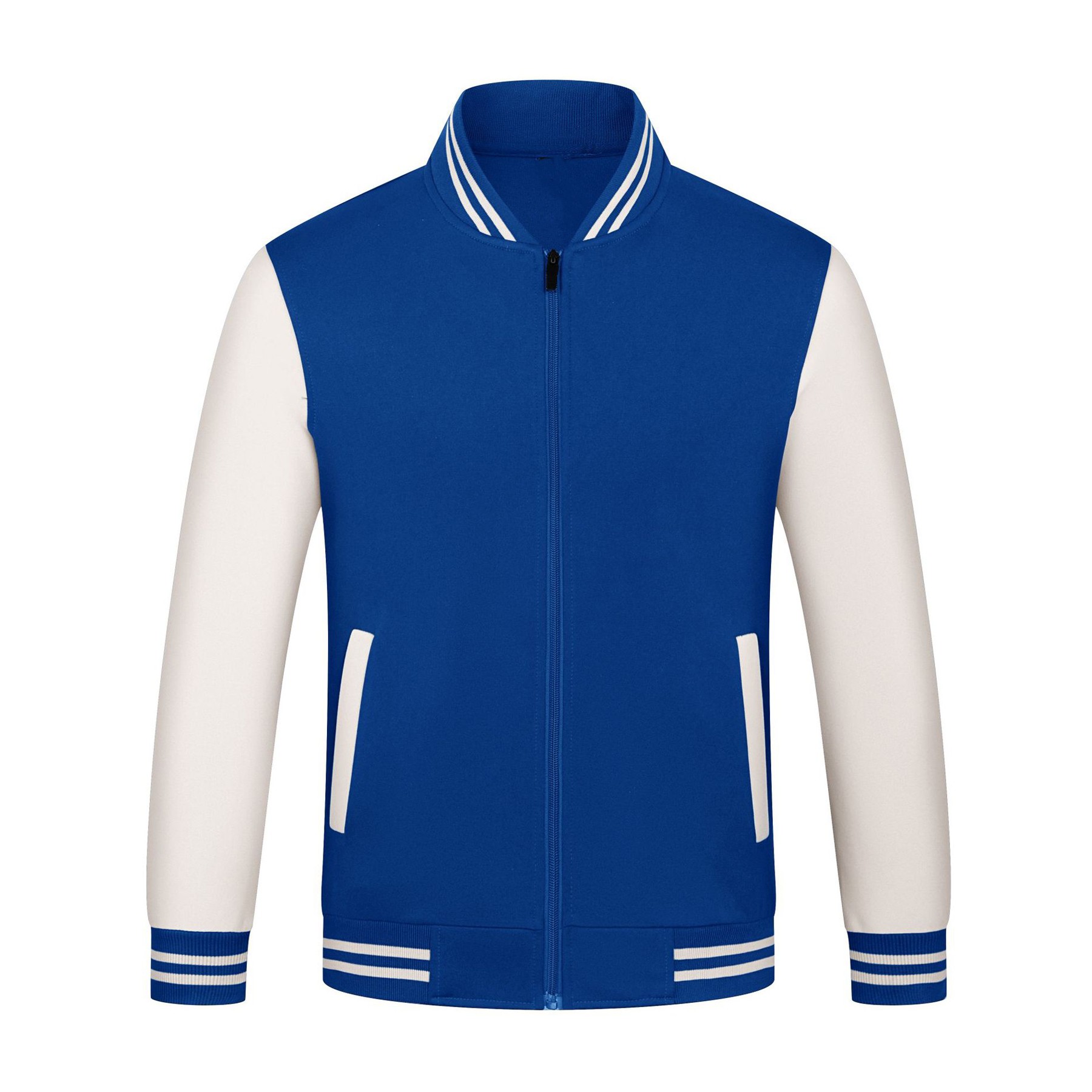 Unisex Zipper Baseball Jacket 7