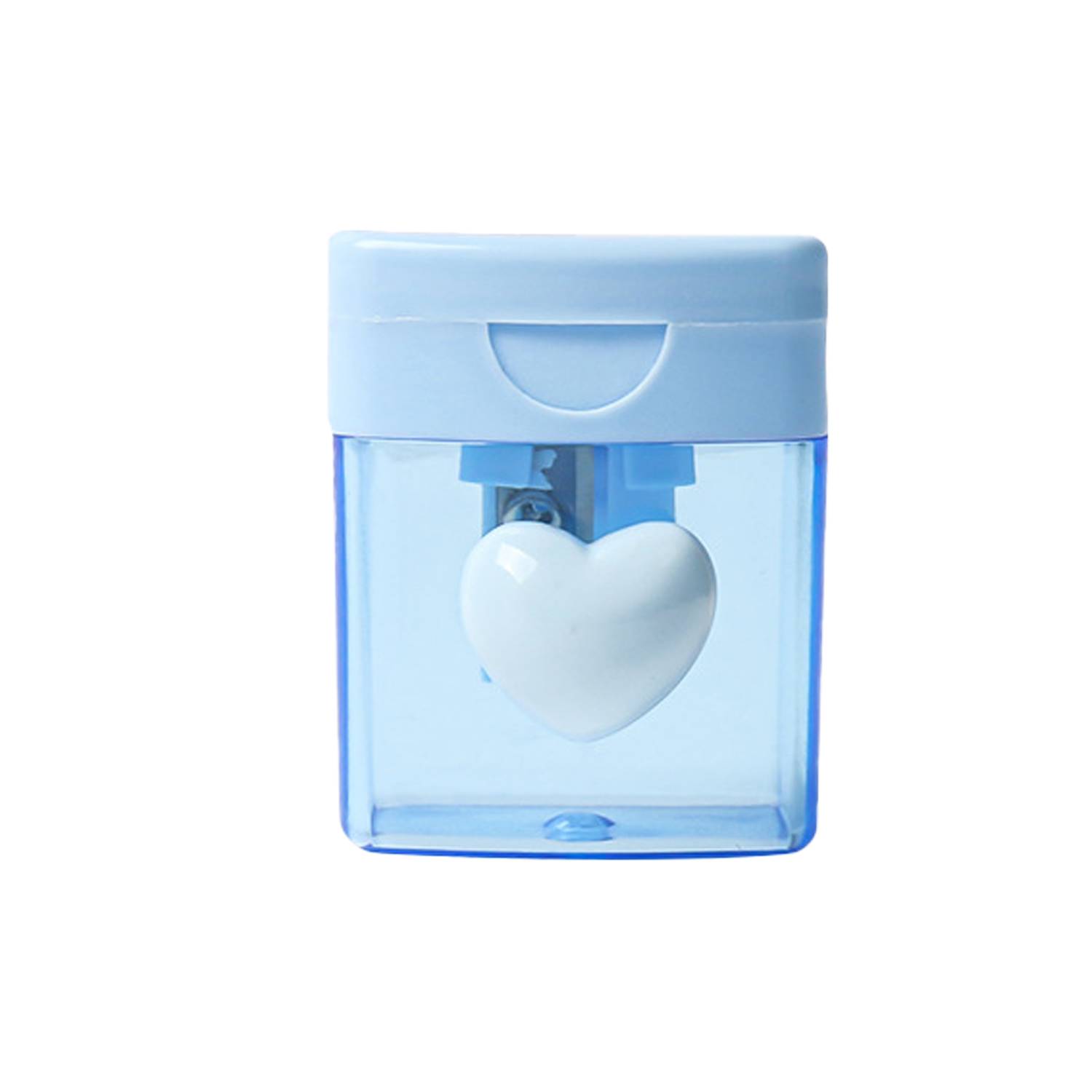 Cute Cartoon Pencil Sharpener with Lid for Kids – Manual 3