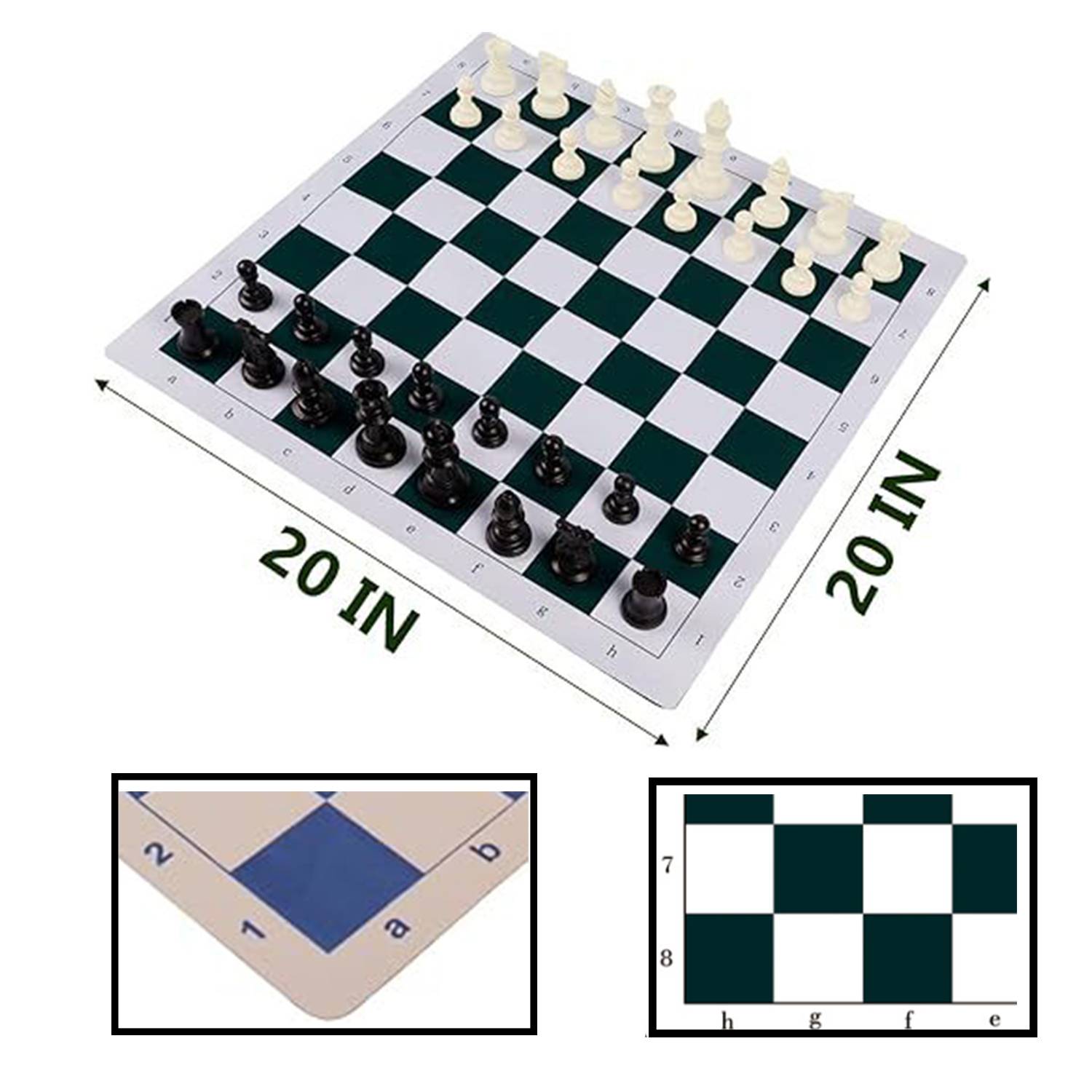 Portable Chess Boards Travel Games for Kids and Adults 2