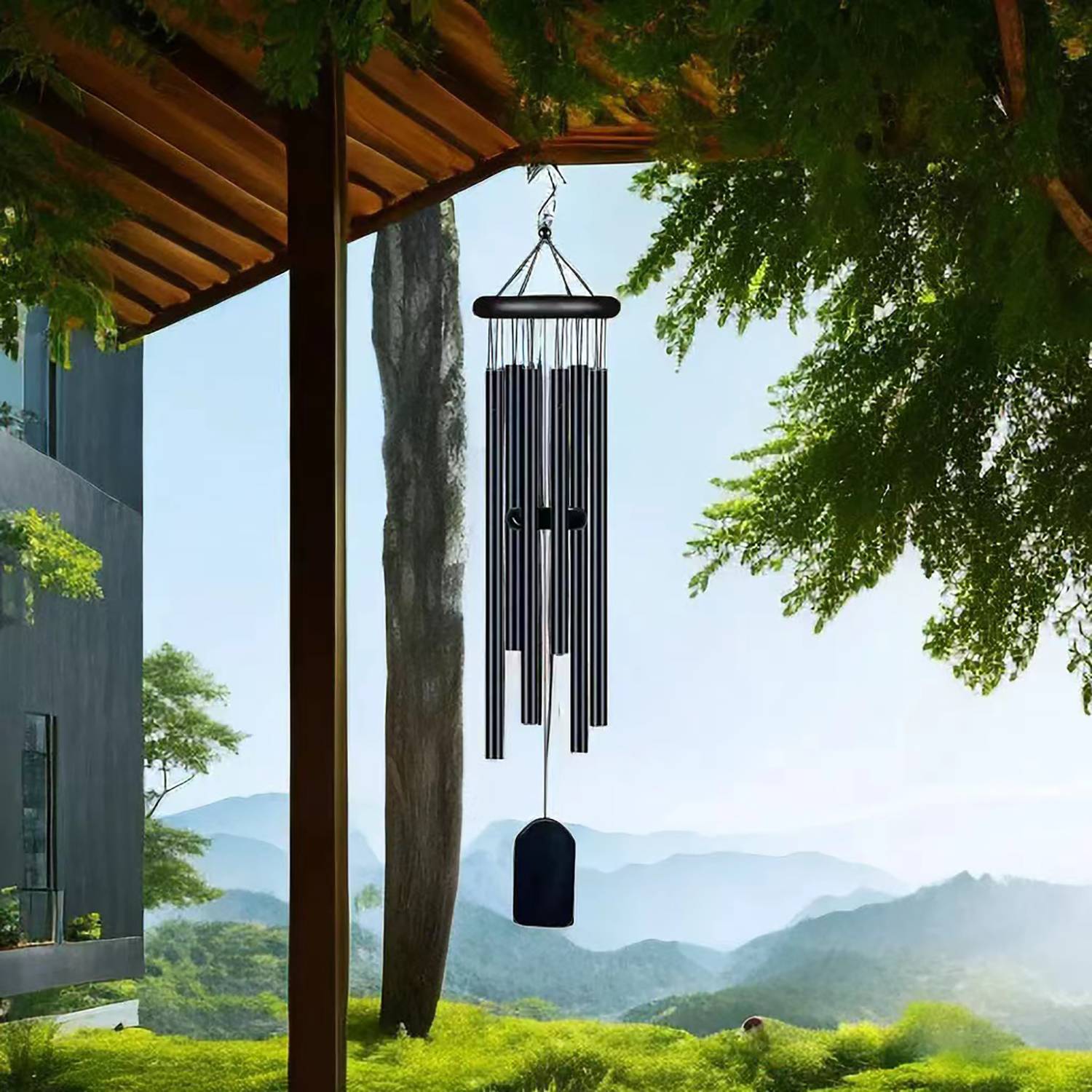 Aluminum Wind Chime Balcony Pendant 8