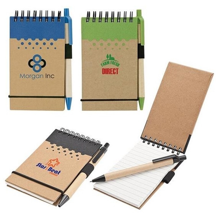 ECO Mini Notebook Jotter With Pen 2
