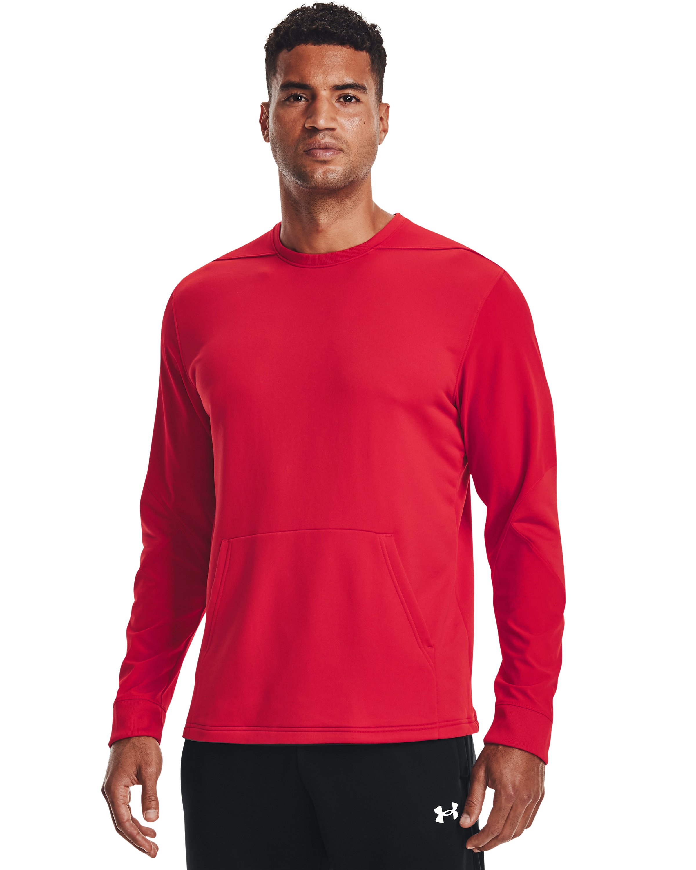 Men's UA CTG Warm-Up Layering Crew, custom hoodie or sweatshirt with logo imprint 6