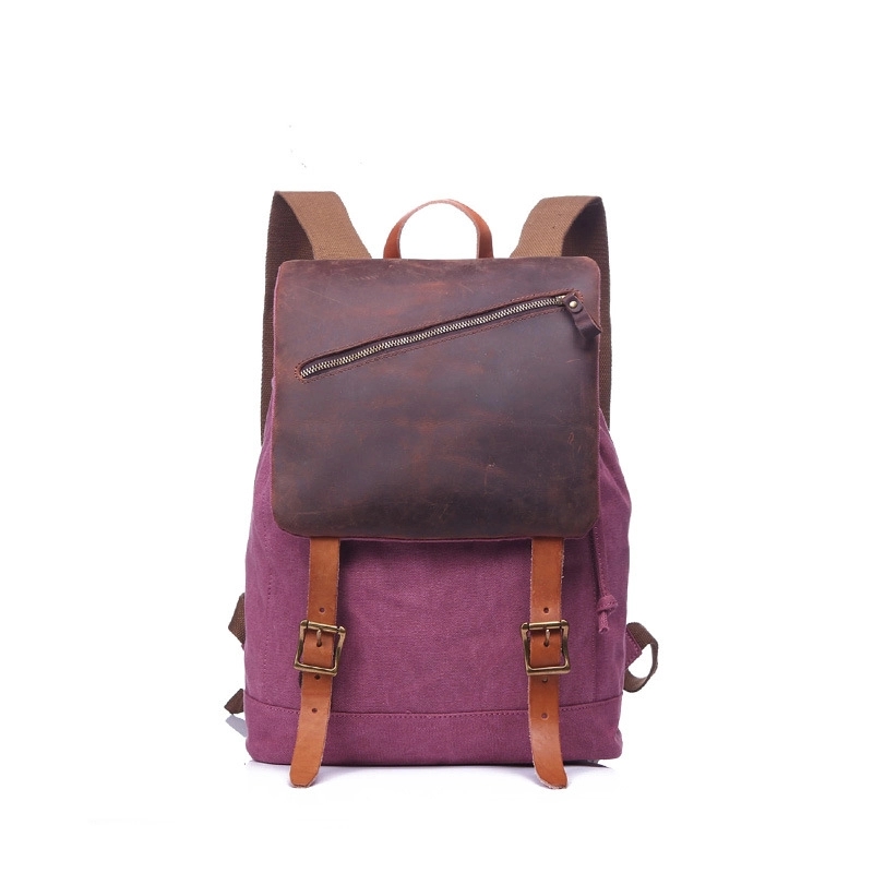Vintage Urban leather Backpack 7