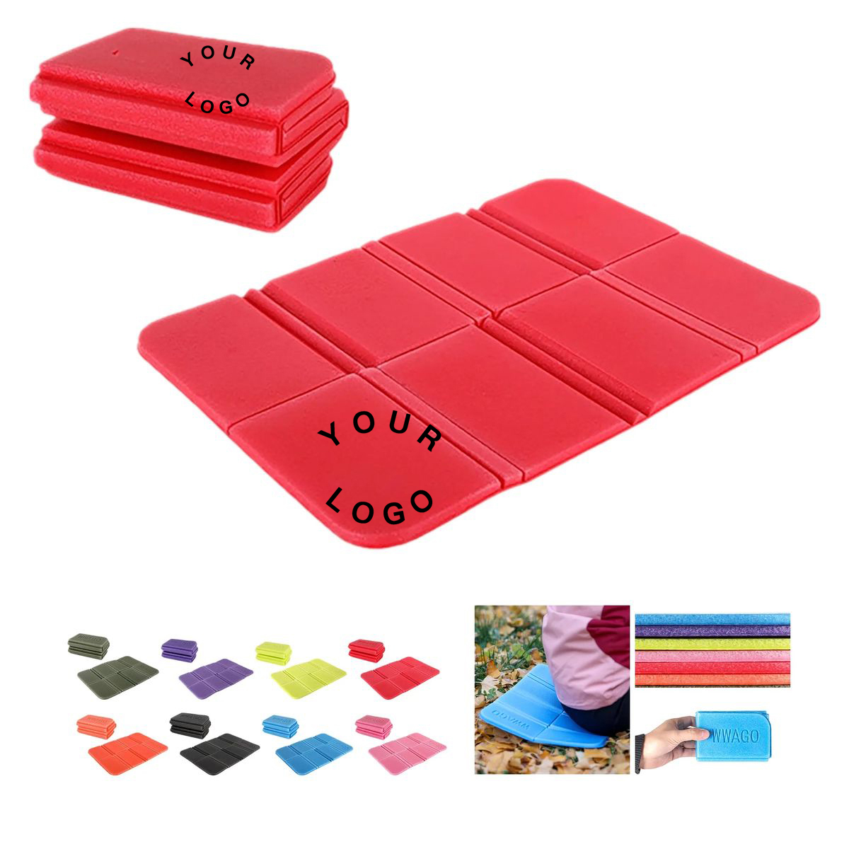 XPE Seat Pad with Portable Foldable Compact Design 3