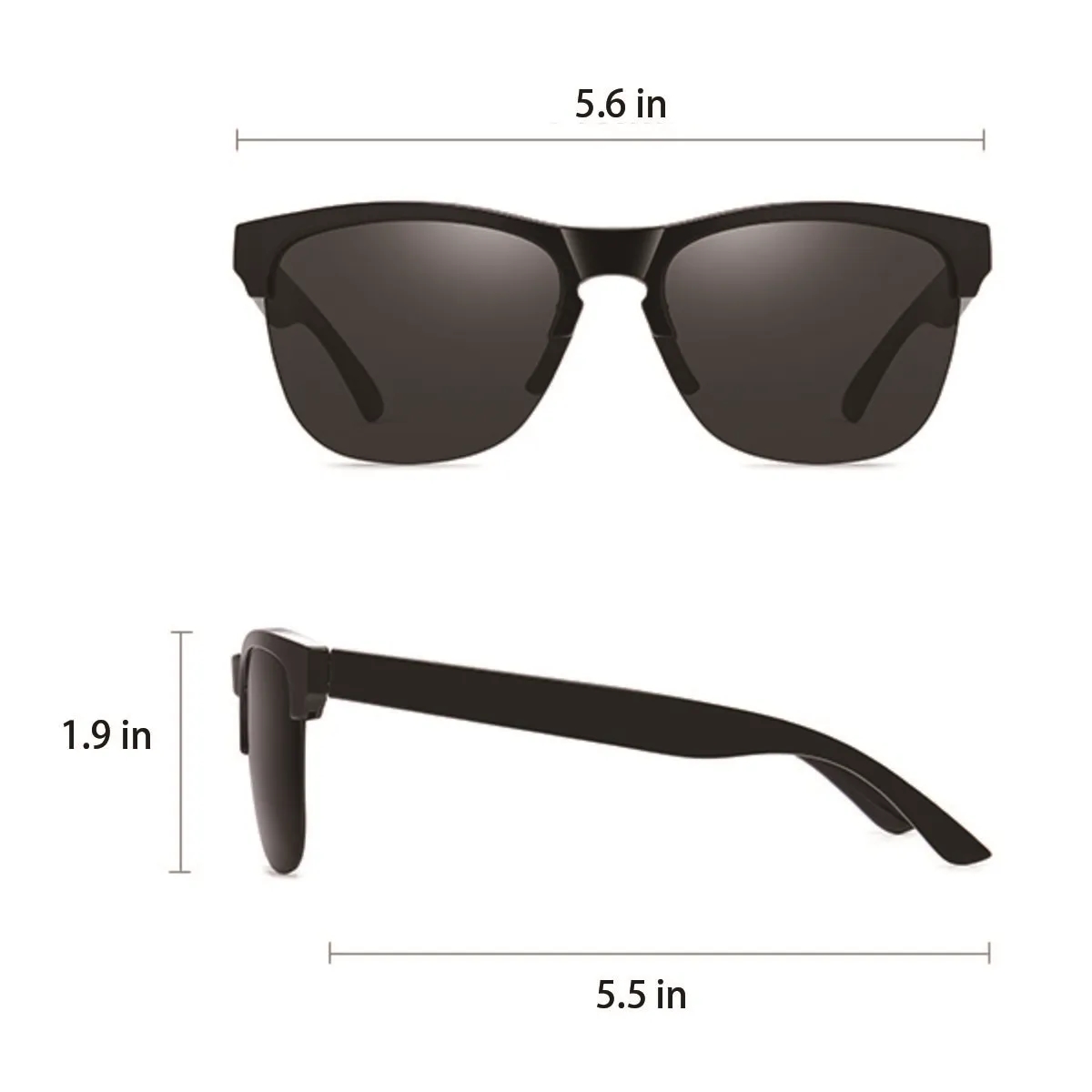 Polarized Sports Lightweight Sunglasses UV Protection 4