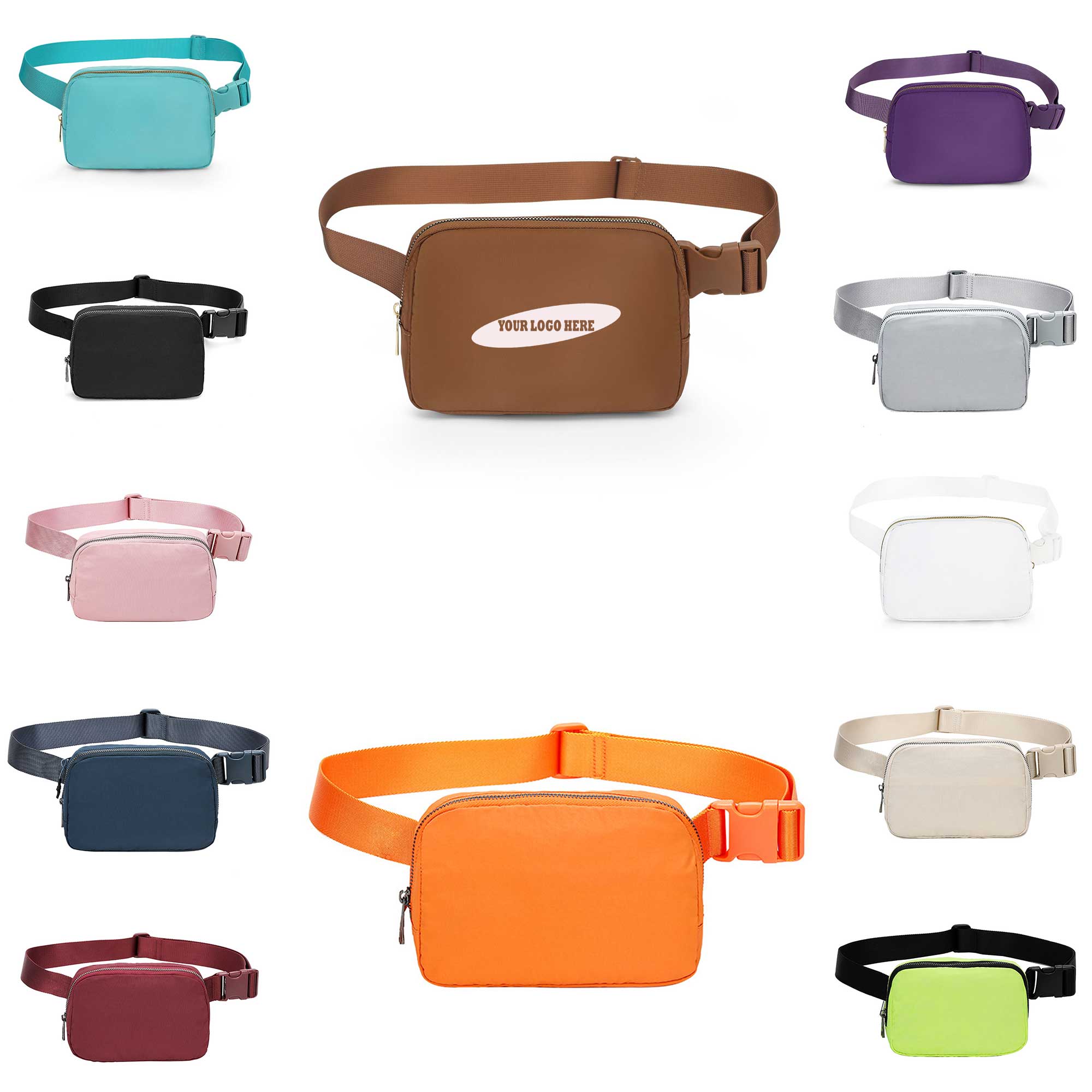 Mini Black Fanny Pack 3
