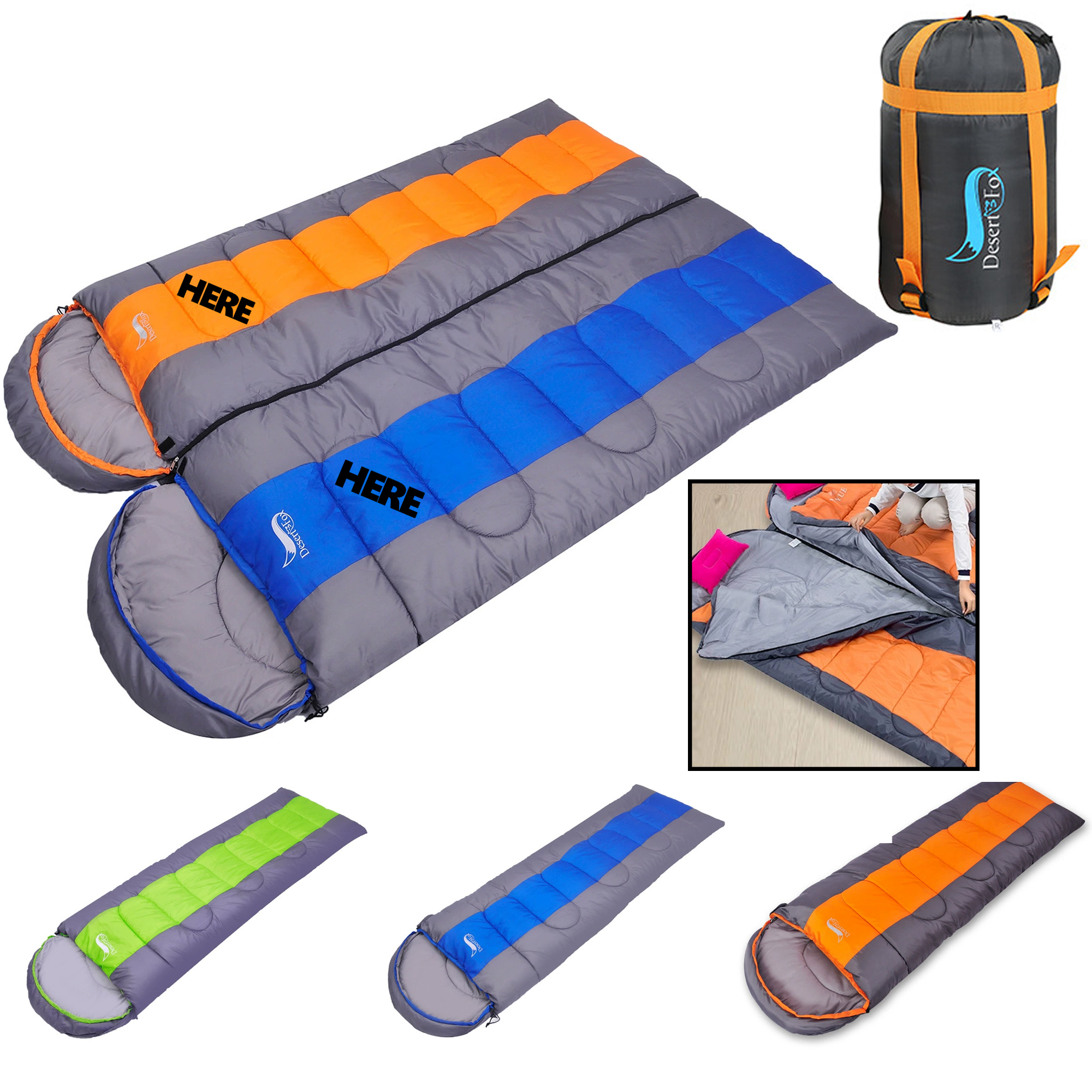 Backpack Sleeping Bag, Suitable for Spring and Autumn 1