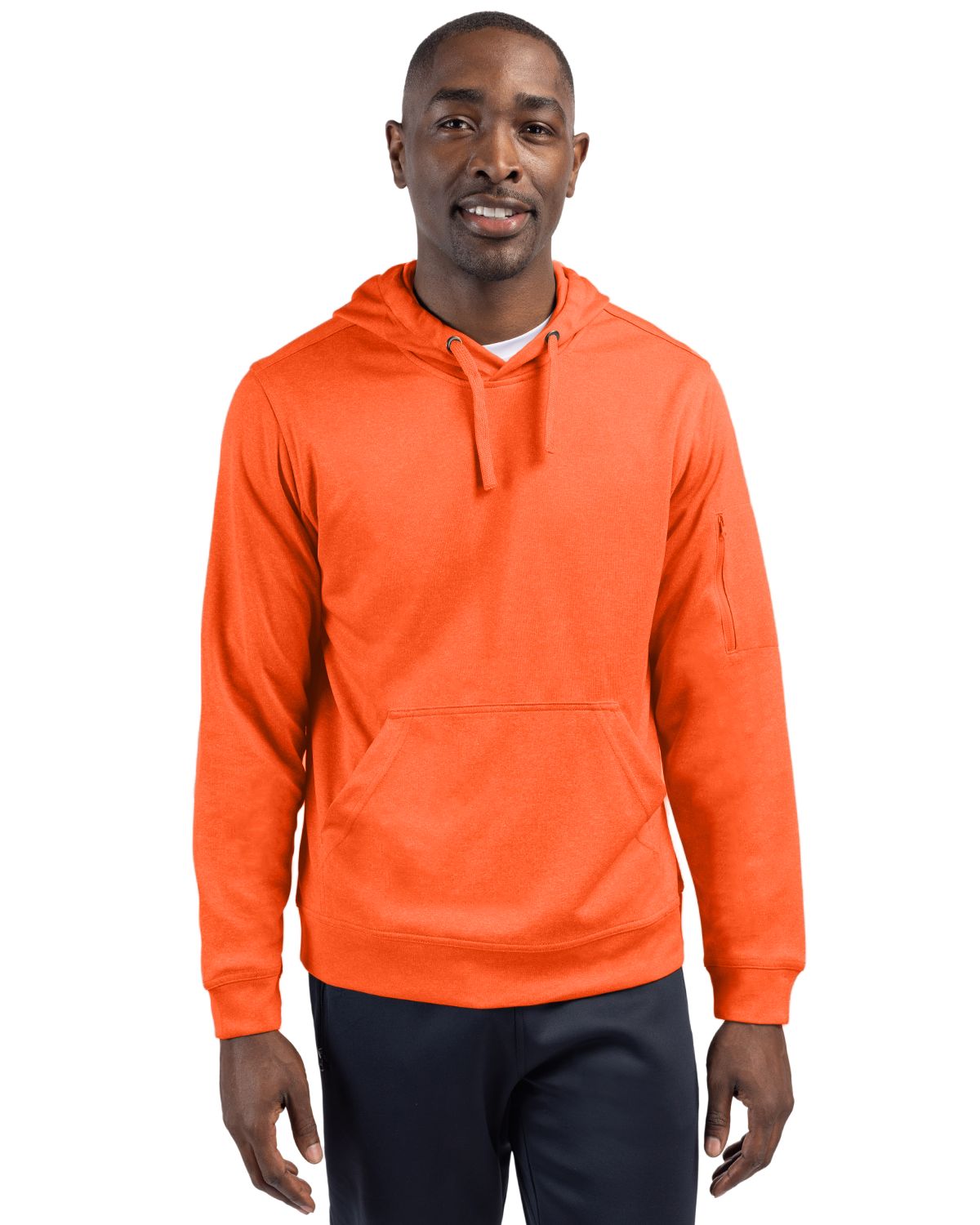 Clique Lift Solution-dyed Performance Unisex Hooded Pullover Sweatshirt 63