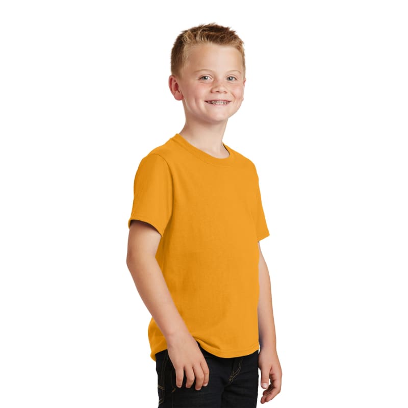 Port & Company - Youth Core Cotton Tee. 125