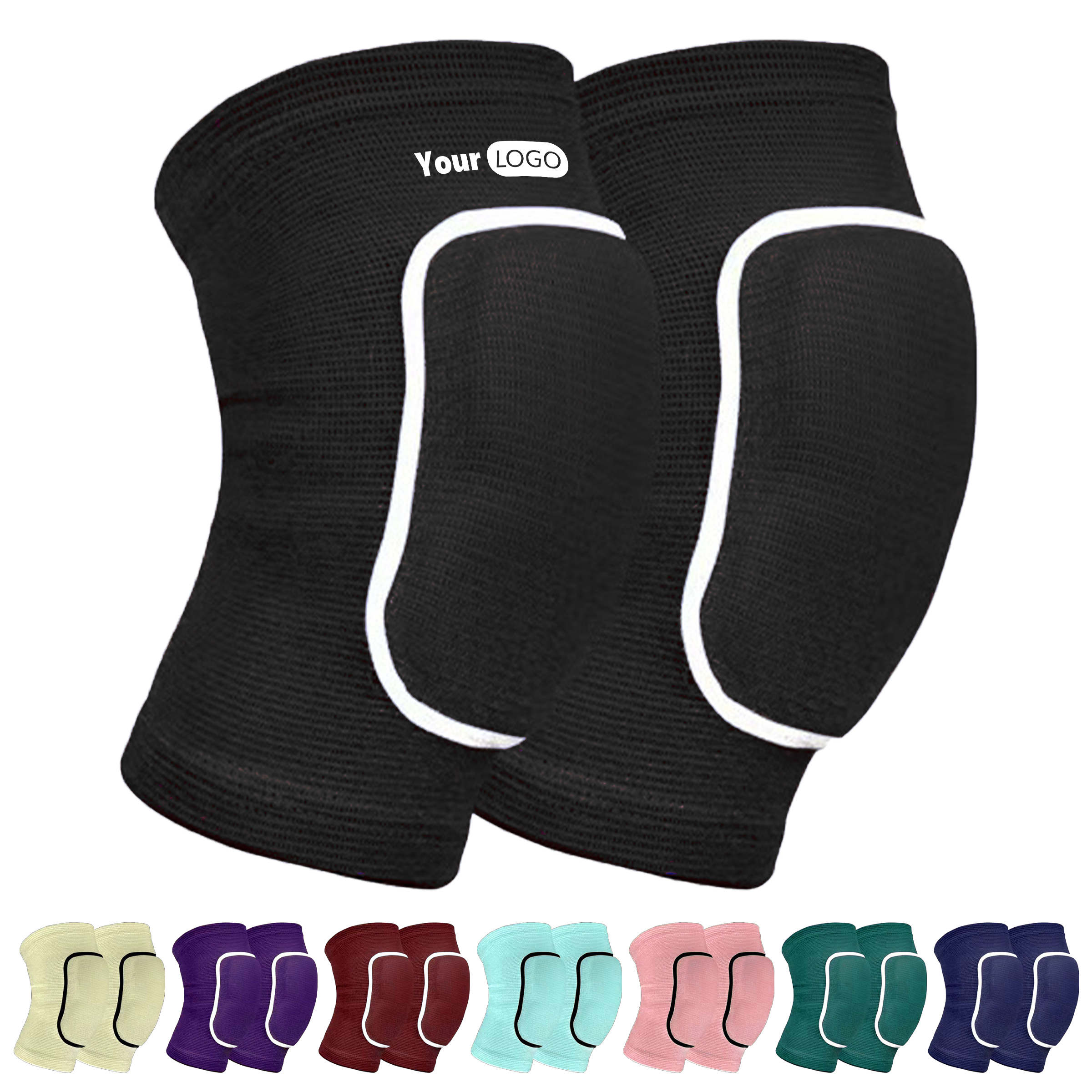 Nylon Extra-Thick Padded Knee Pads For Dance & Fitness ?C Ultimate Comfort And Protection 2