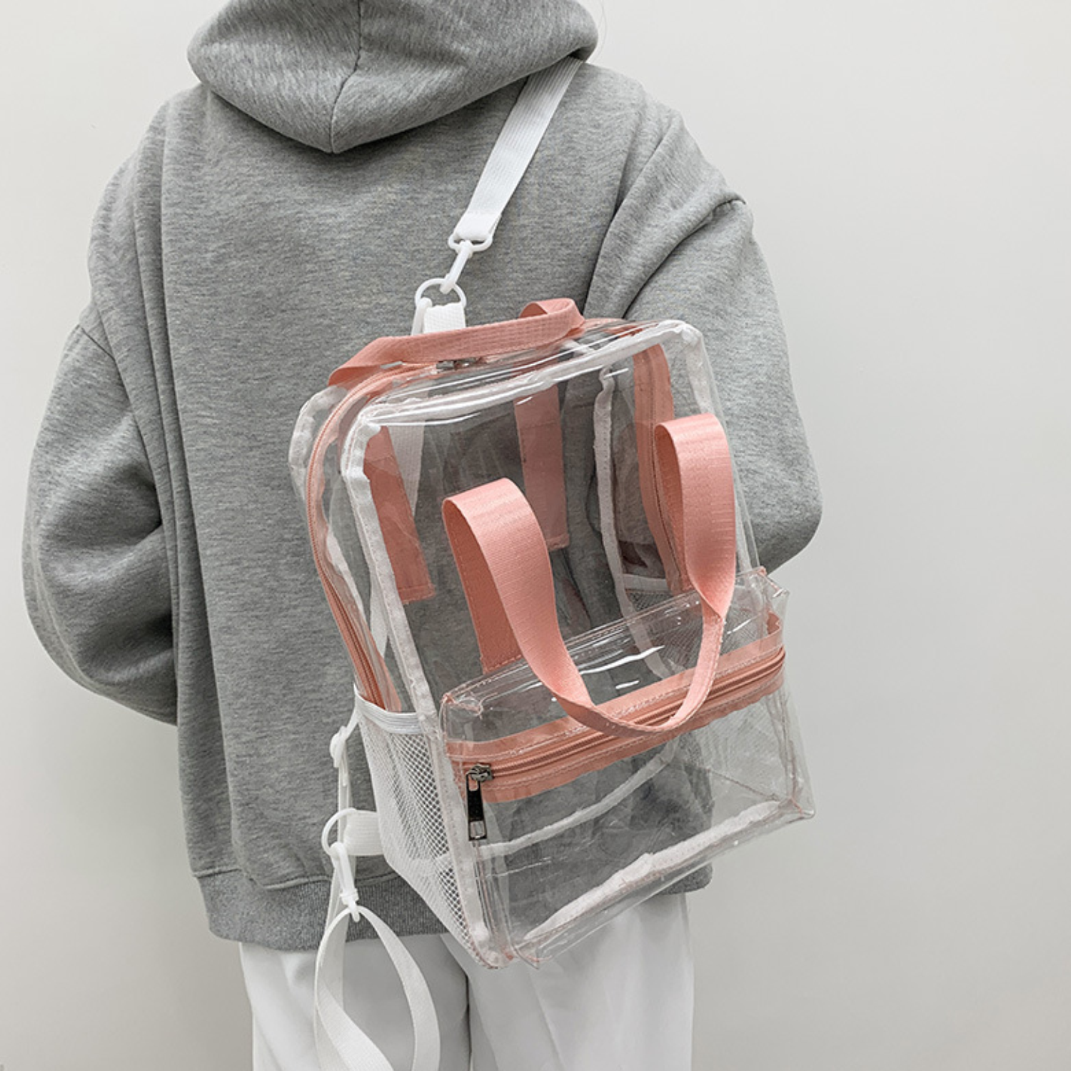 PVC Waterproof Clear Backpack 3