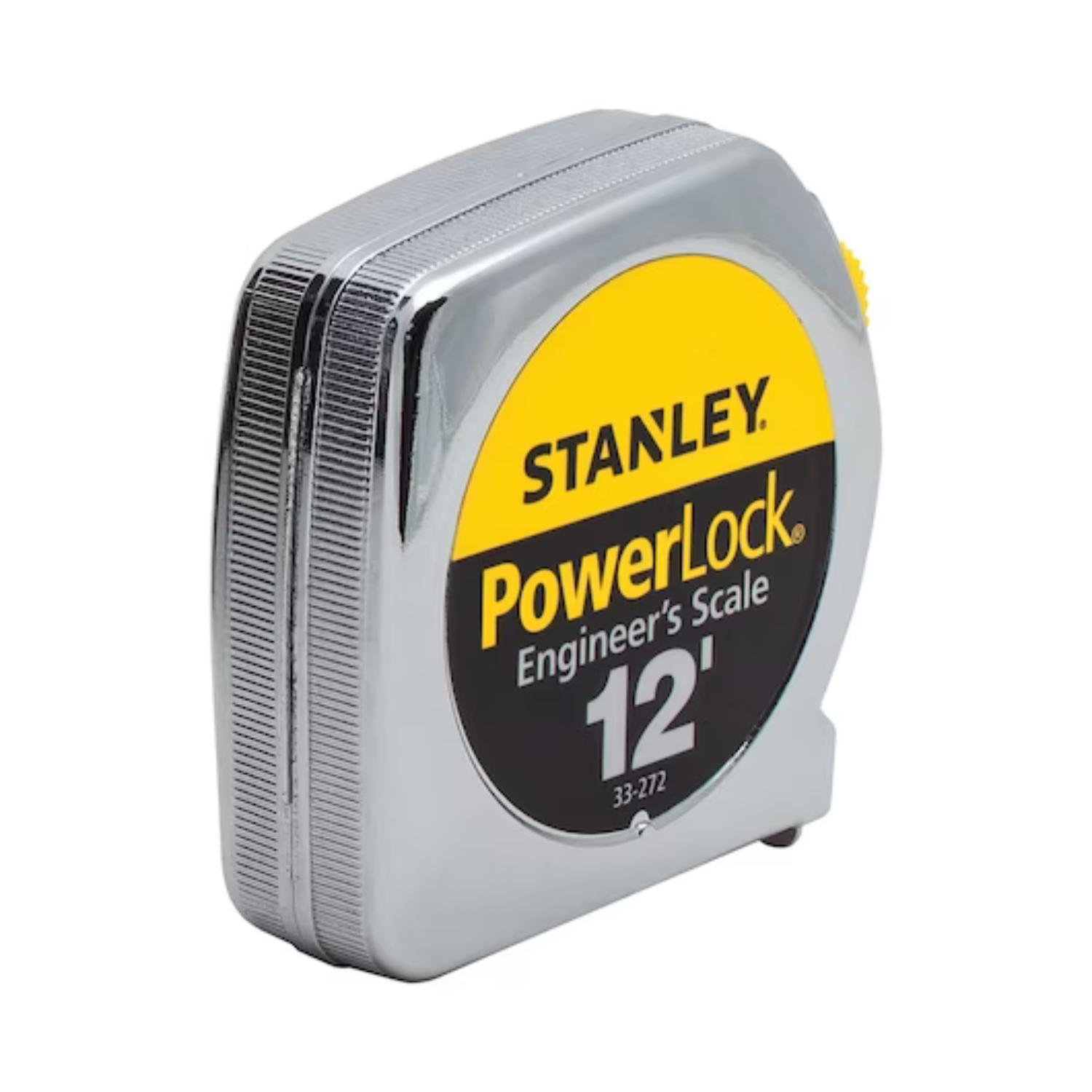 12 ft. Stanley Tools® PowerLock® Engineer's Scale Tape Measure 4