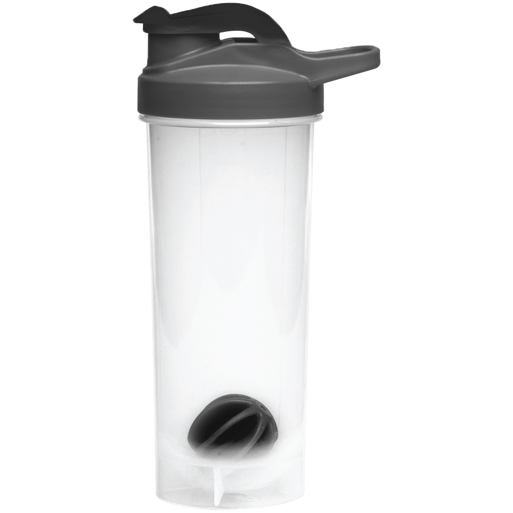 24 oz. Plastic Shaker Bottle with Mixer 13