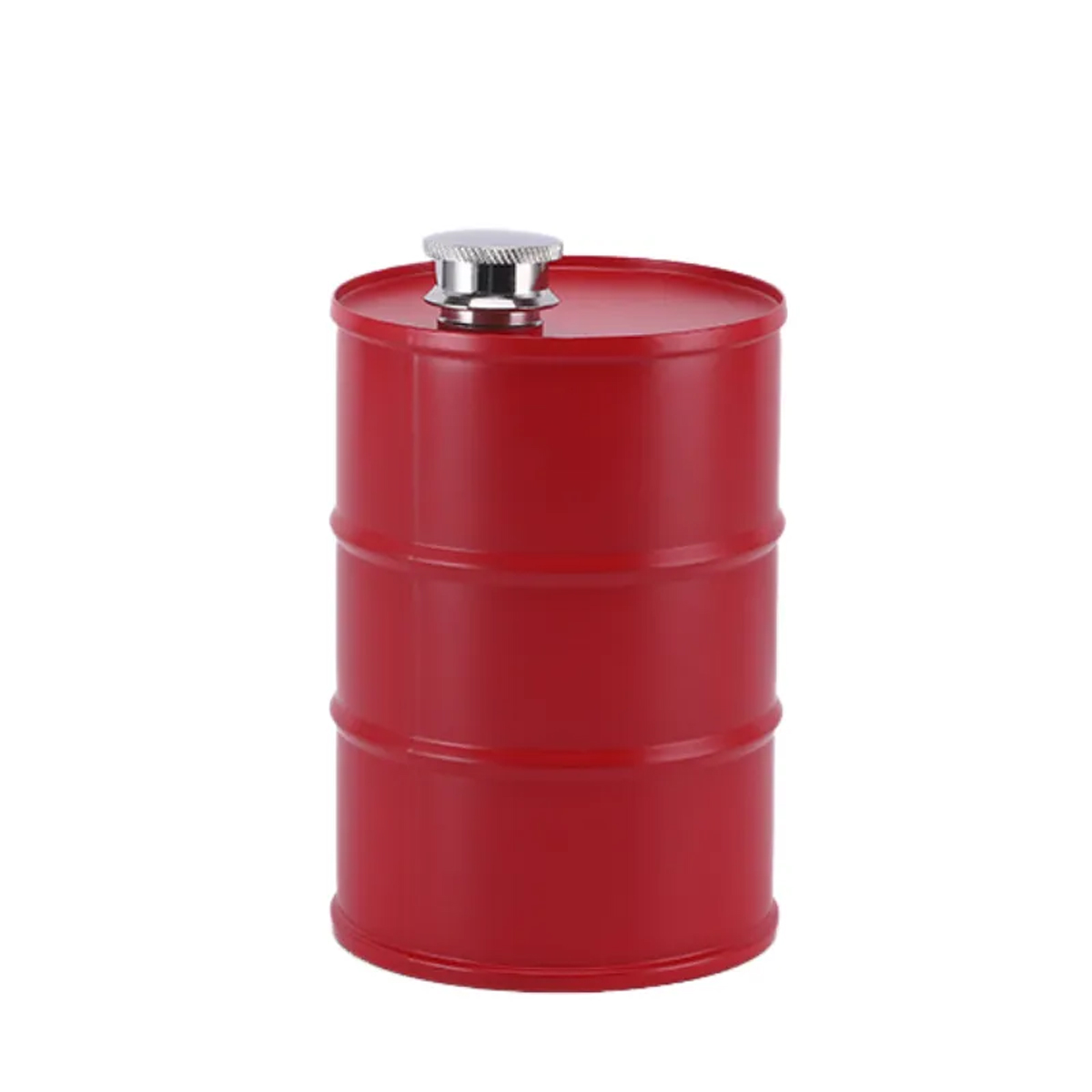 Stainless Steel Oil Drum Flask 24oz for Outdoor Use 8