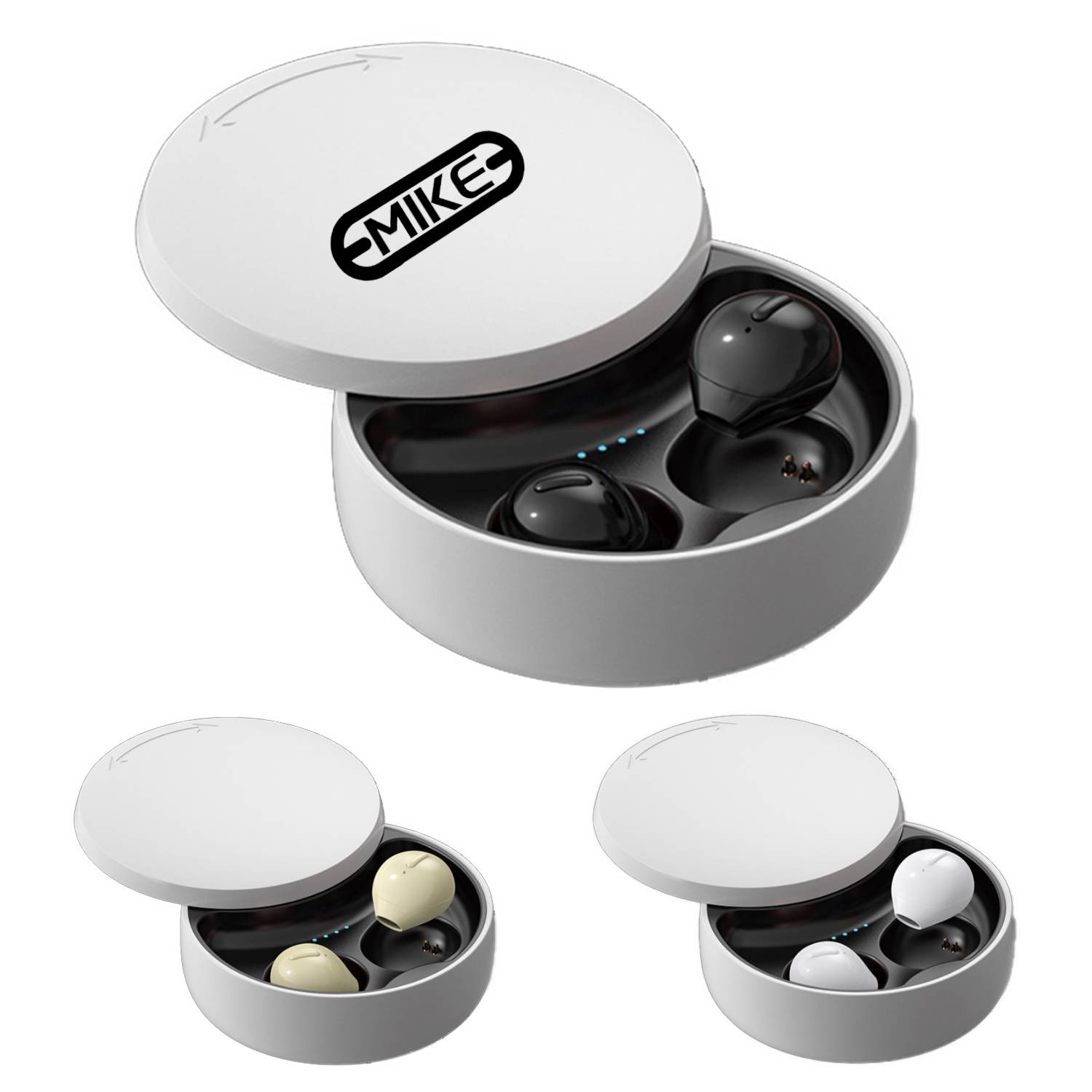 Mini Invisible Bluetooth Earbuds W/ Charging Case 2