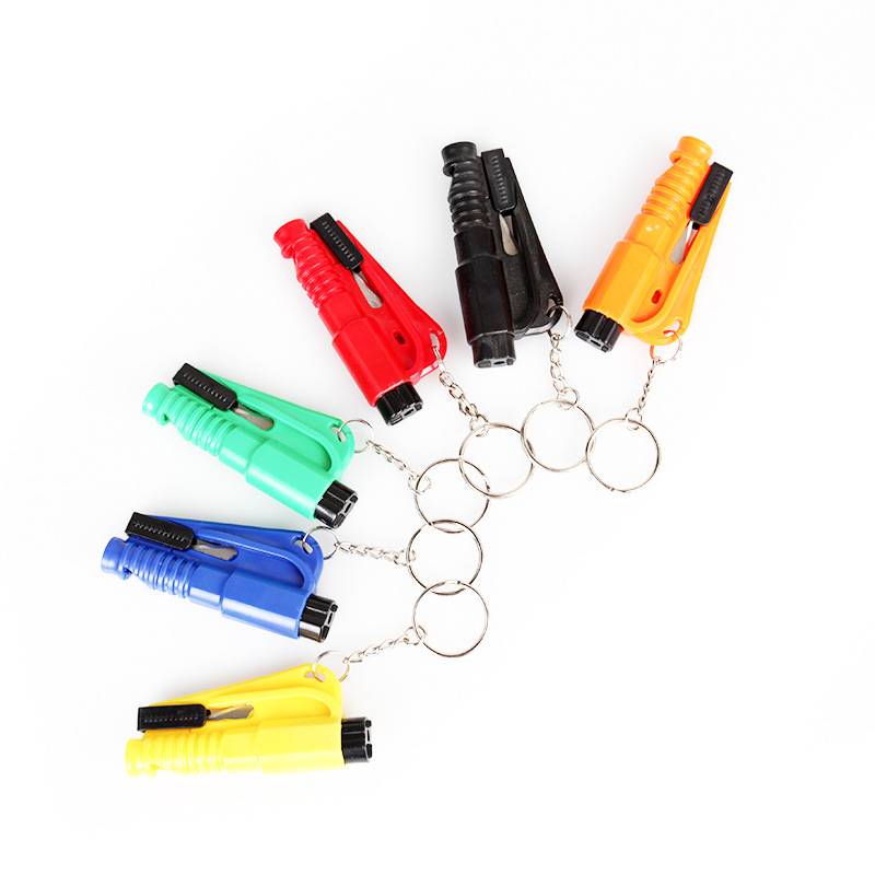 3 In 1 Emergency Car Escape Hammer Key Chain 10