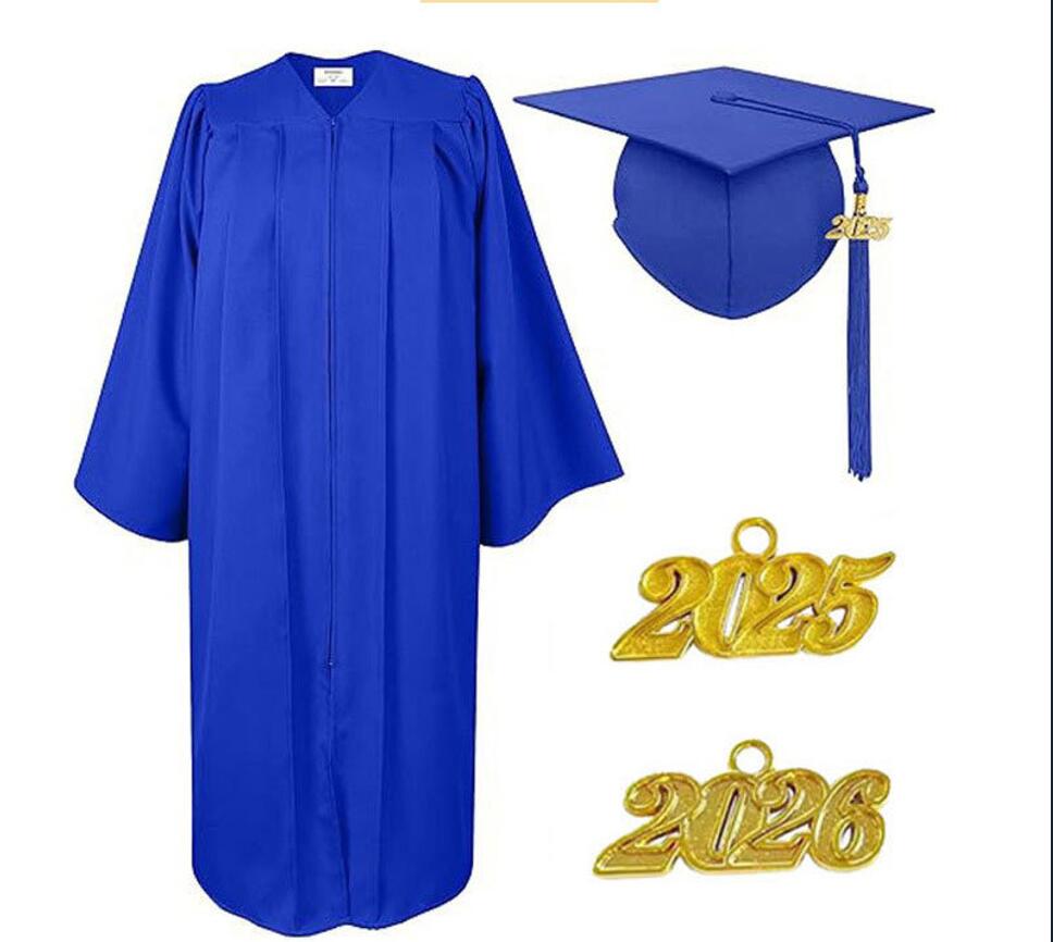 Graduation Gown with Cap and Tassel Set 11