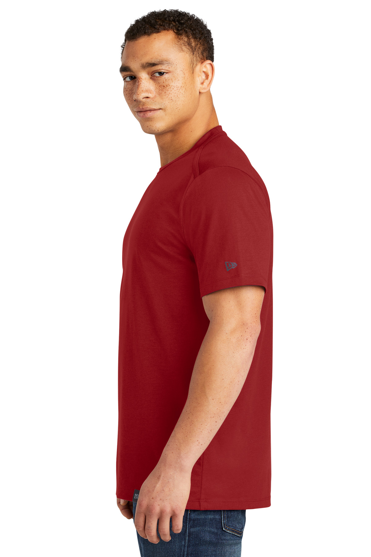 New Era Heritage Blend Crew Tee. NEA100 109