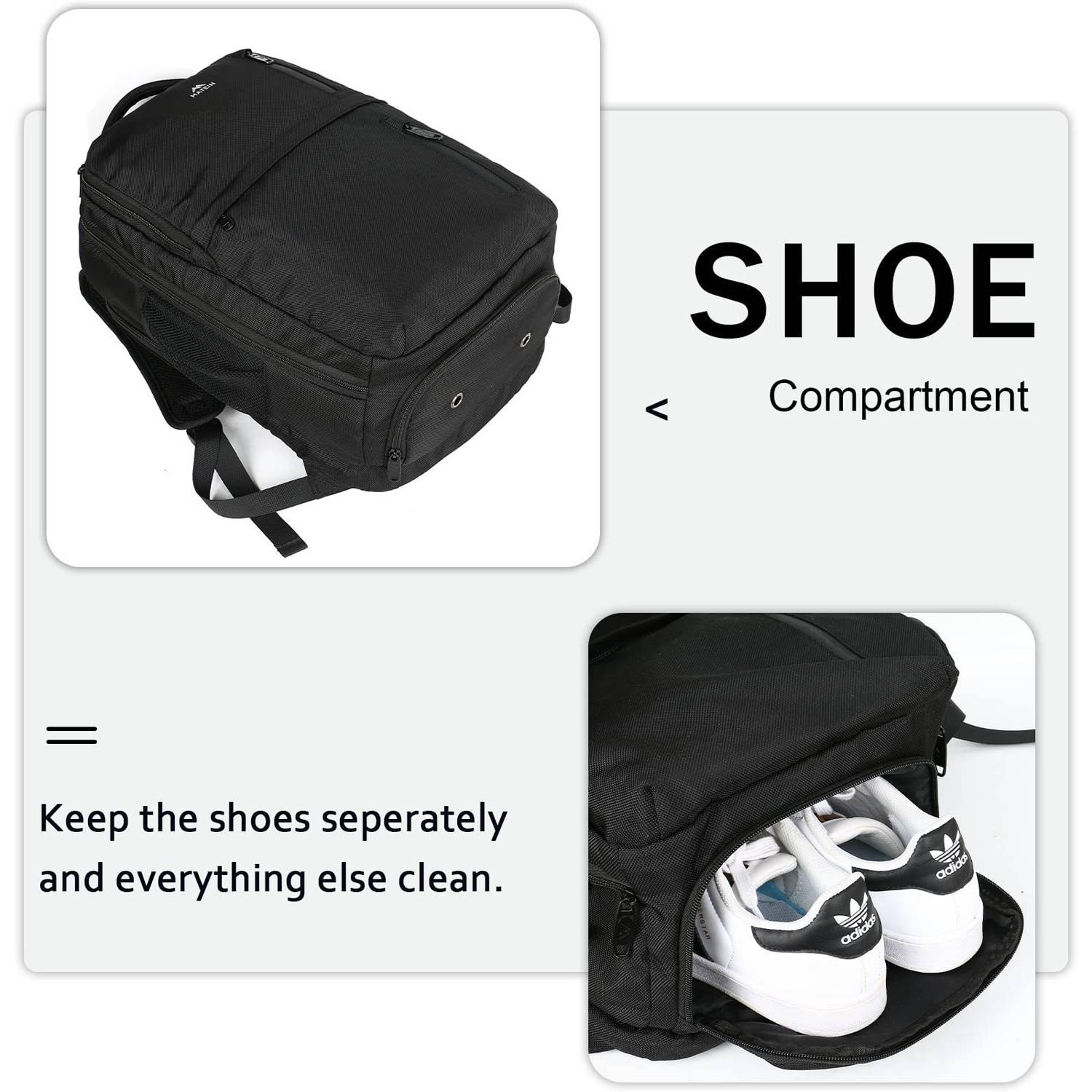 17 Inch Large Capacity Oxford Travel Laptop Backpack 2