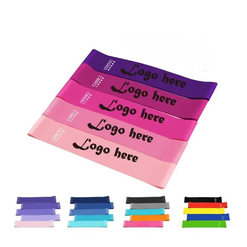 5 Piece Exercise Resistance Band Set 4