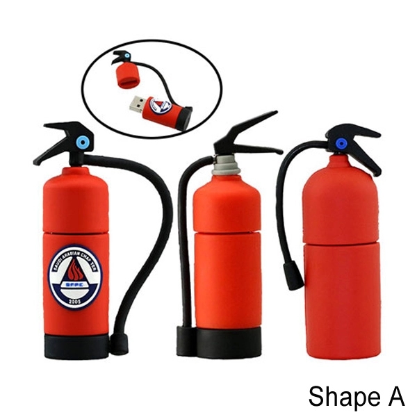 Fire Extinguisher Shaped USB Flash Drive 3