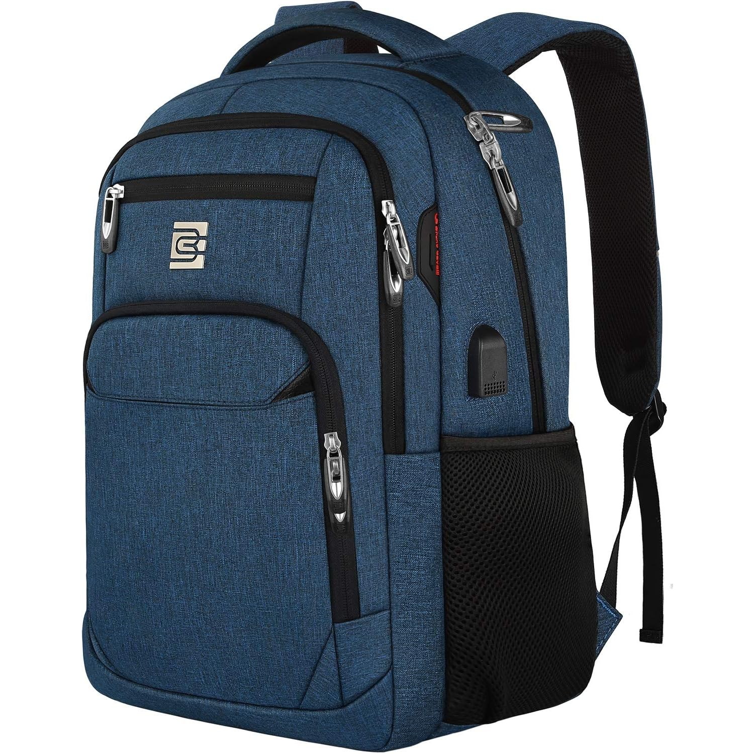 Laptop Backpack,Business Travel Anti Theft Slim Durable Laptops Backpack with USB Charging Port 1