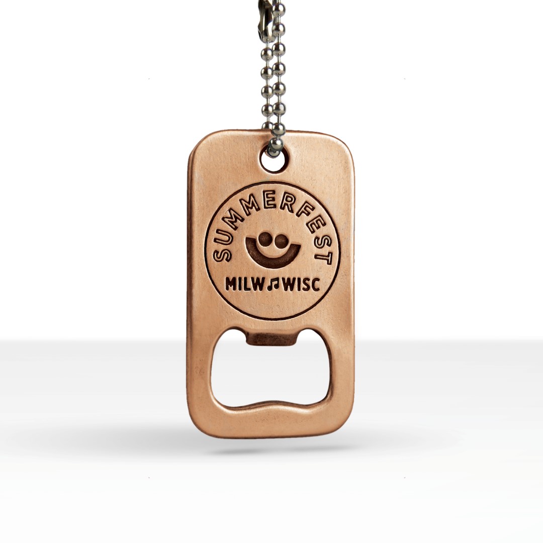 Classic Dog Tag Bottle Opener 1