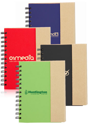 Two Tone Eco Friendly Notebooks