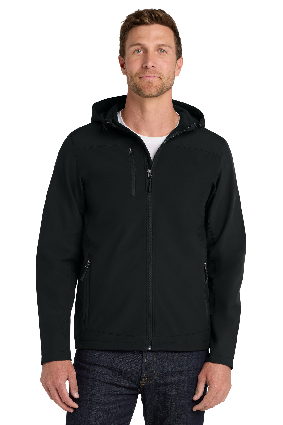 Hooded Core Soft Shell Jacket