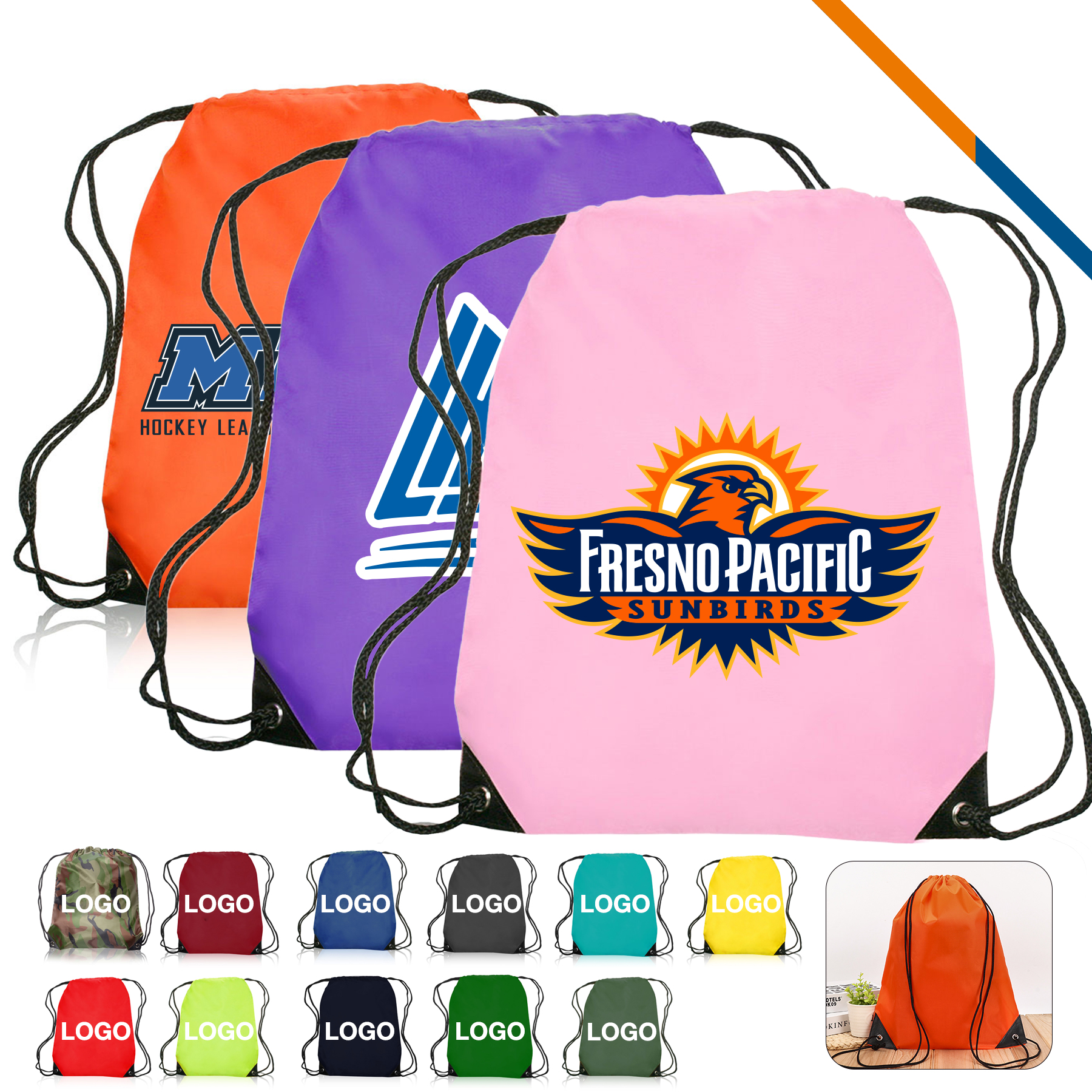 Ferga Drawstring Backpacks 2