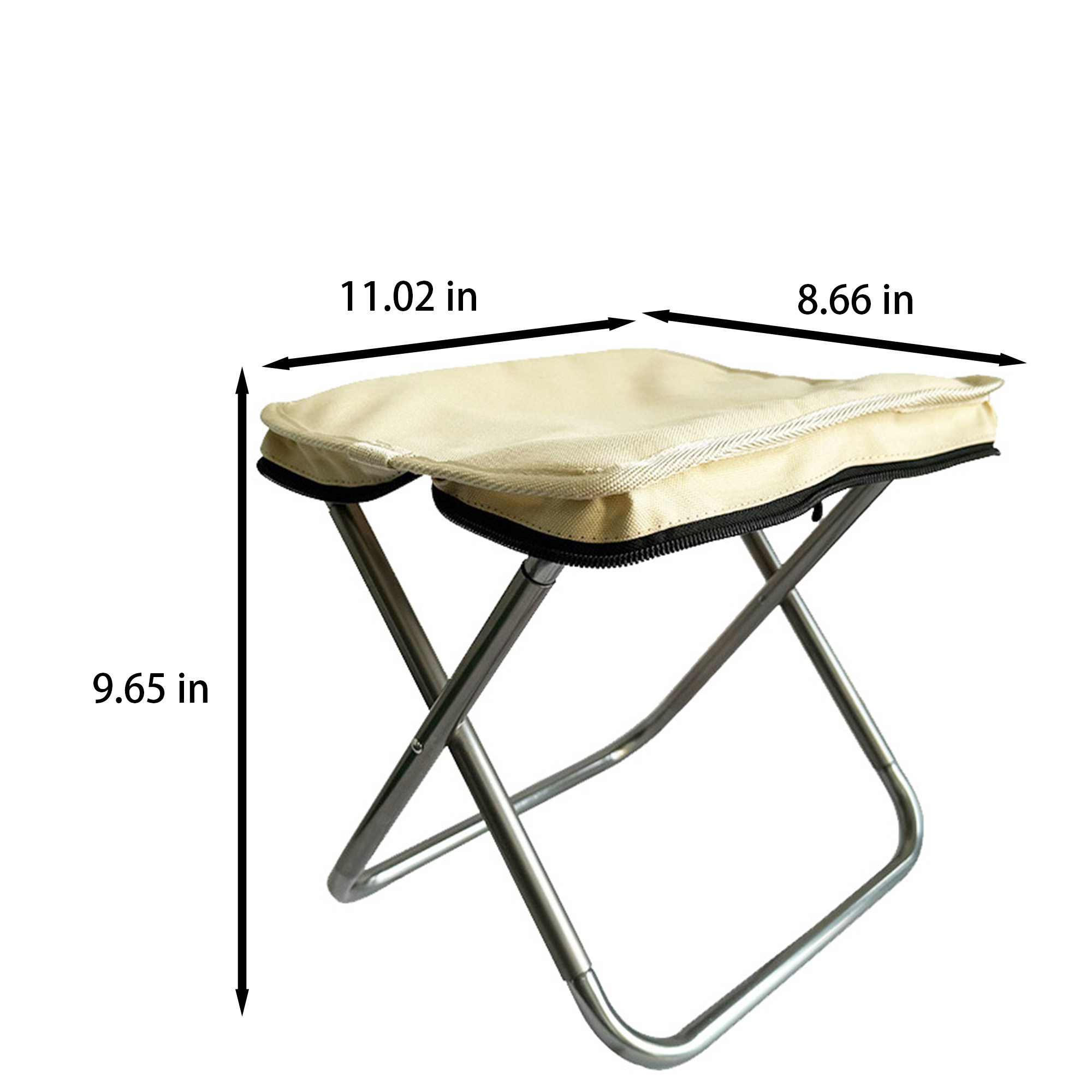 Aluminum Camping Pony Fishing Bench 2