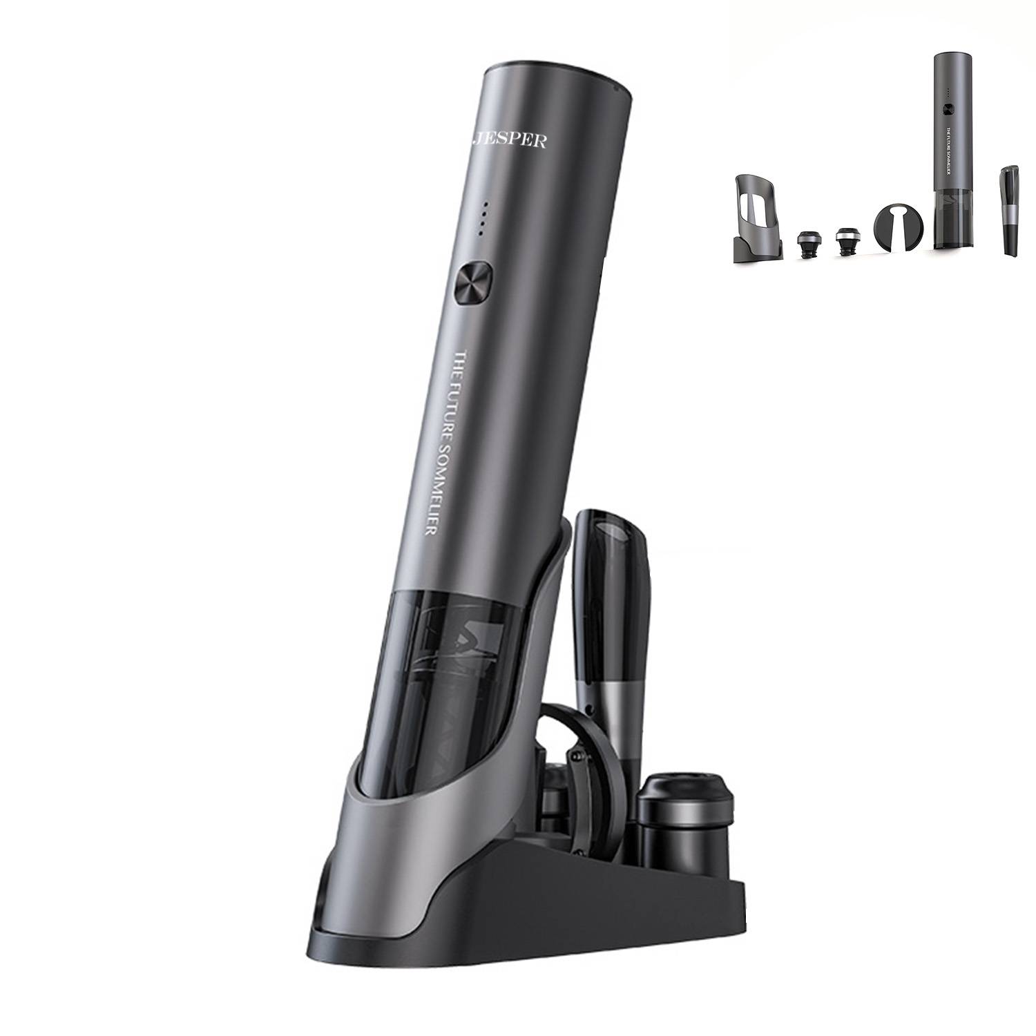 Reusable Multifunctional Electric Wine Opener Set 8