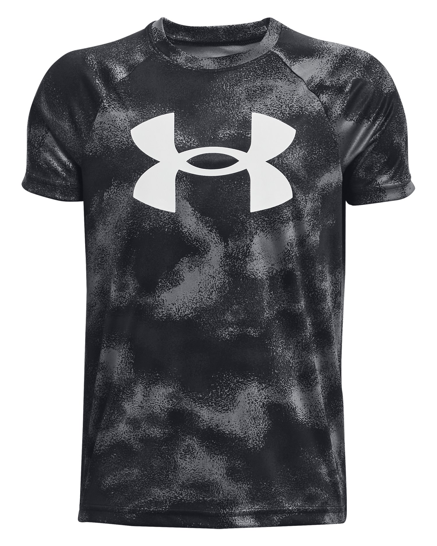 UA Tech Big Logo Printed Boys' Short Sleeve 15