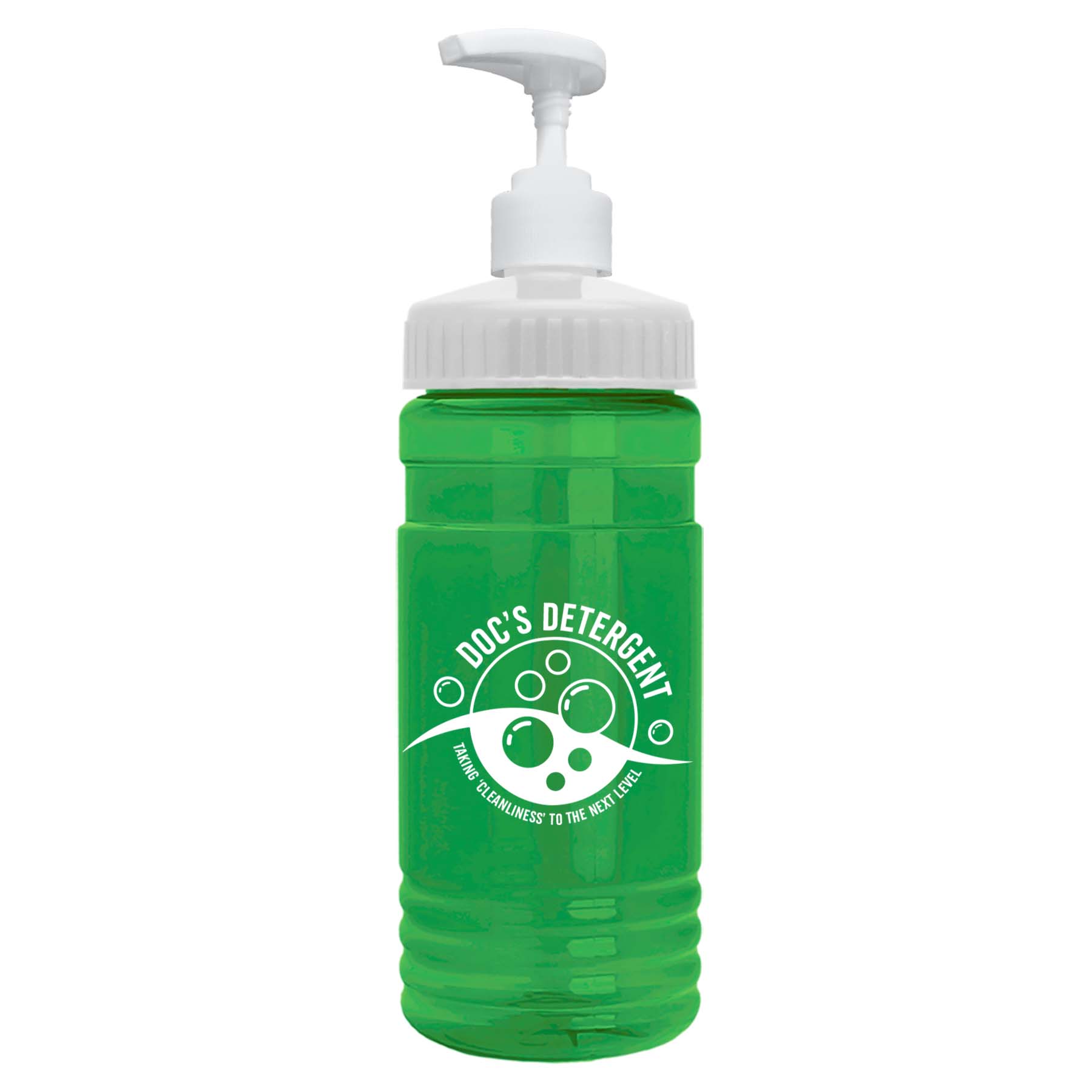 20 oz. Pump Transparent Bottle 2