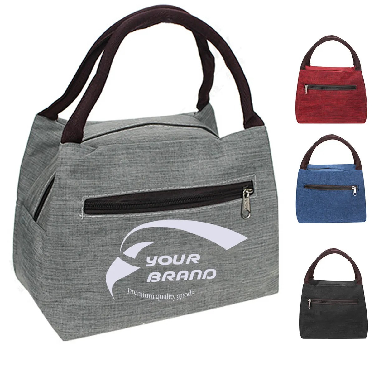 Reusable Insulation Lunch Bag Cooler Handbag 3