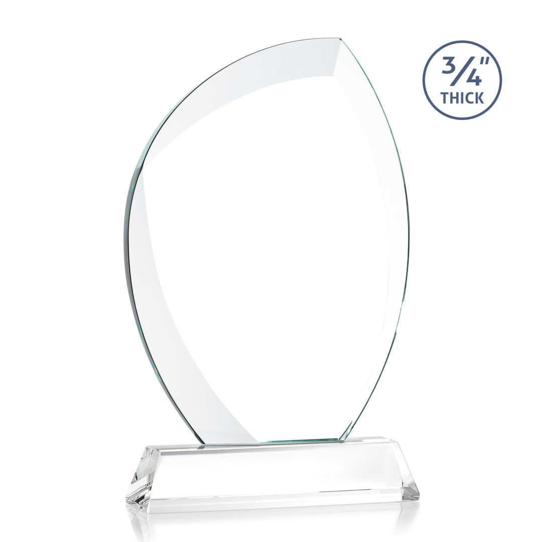 Wichita VividPrint™ Award on Newhaven Base - Clear 8
