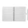 FSC® Recycled 5.5” x 7” Spiral Notebook w/ RPET Pe 82