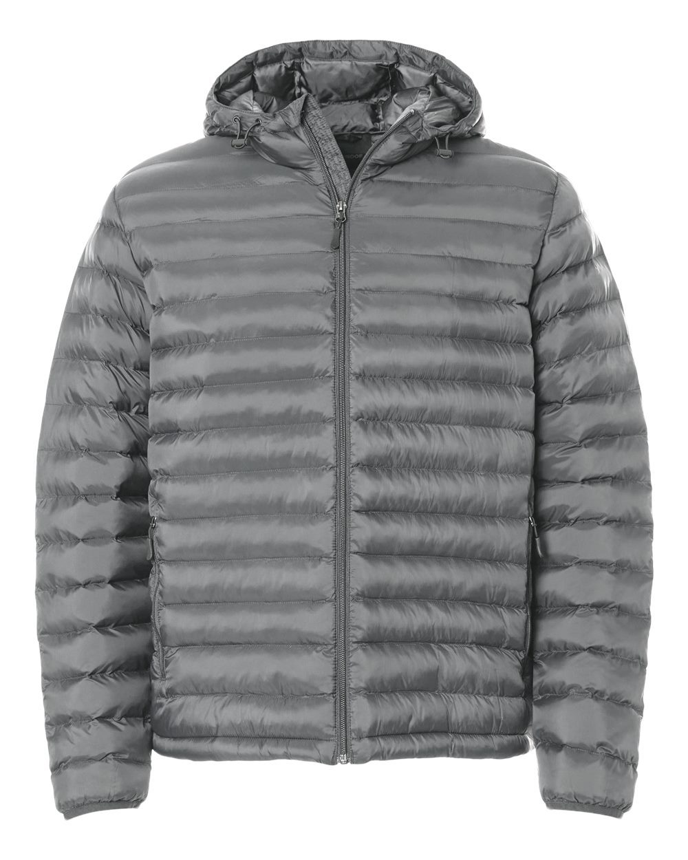Men's Lightweight Poly-filled Hooded Puffer Jacket - 26715 20