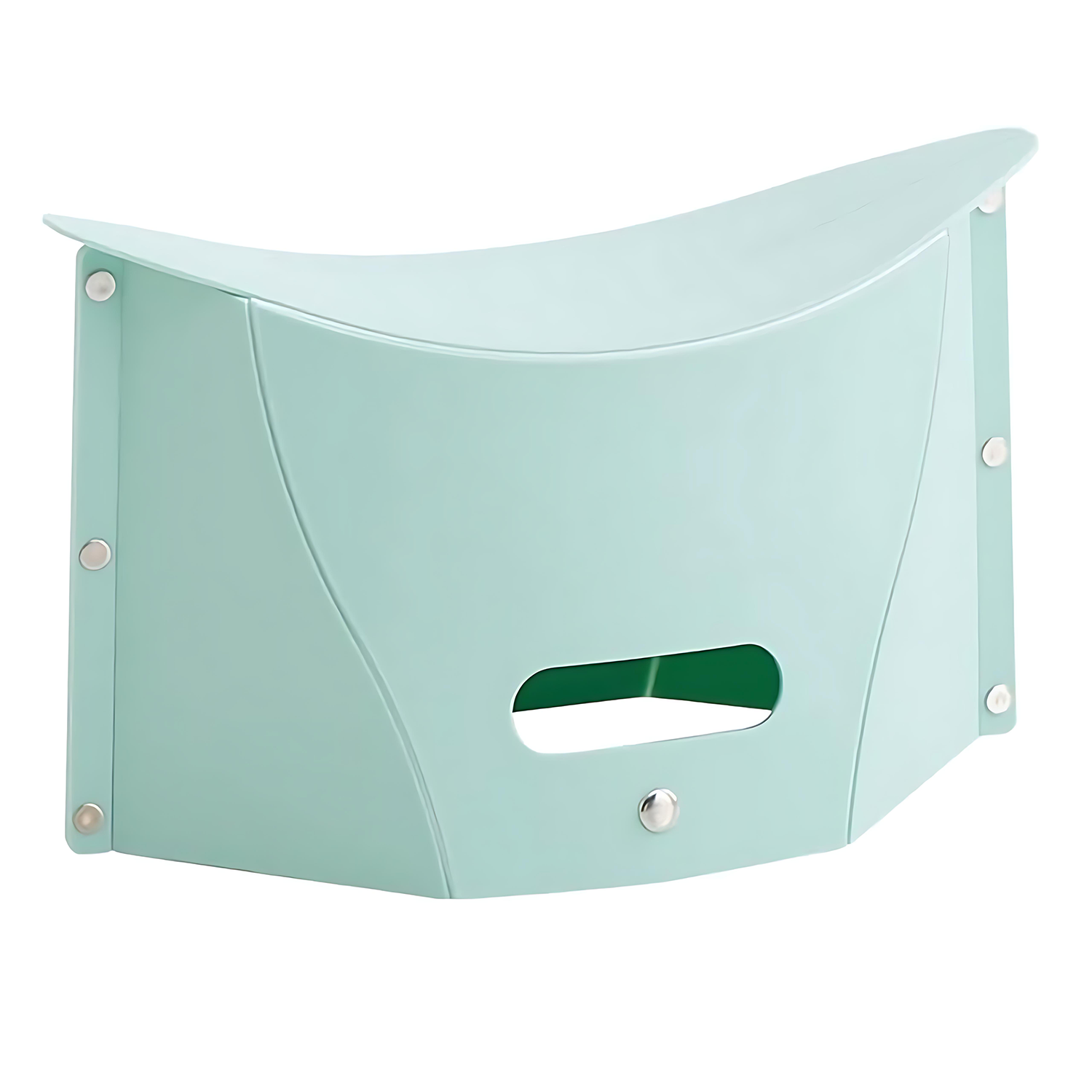 Plastic Stool with Storage Multifunctional Portable Folding 2