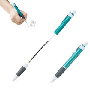 Black Blue Double Sided Silver Pen 6