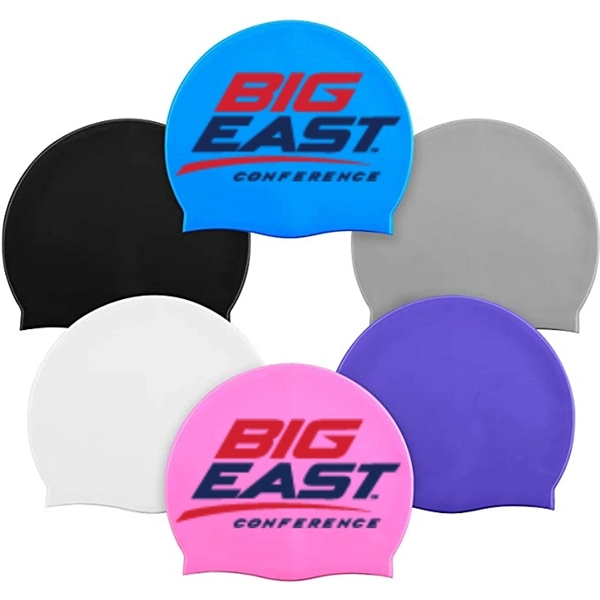 Silicone Elastic Swimming Cap 2
