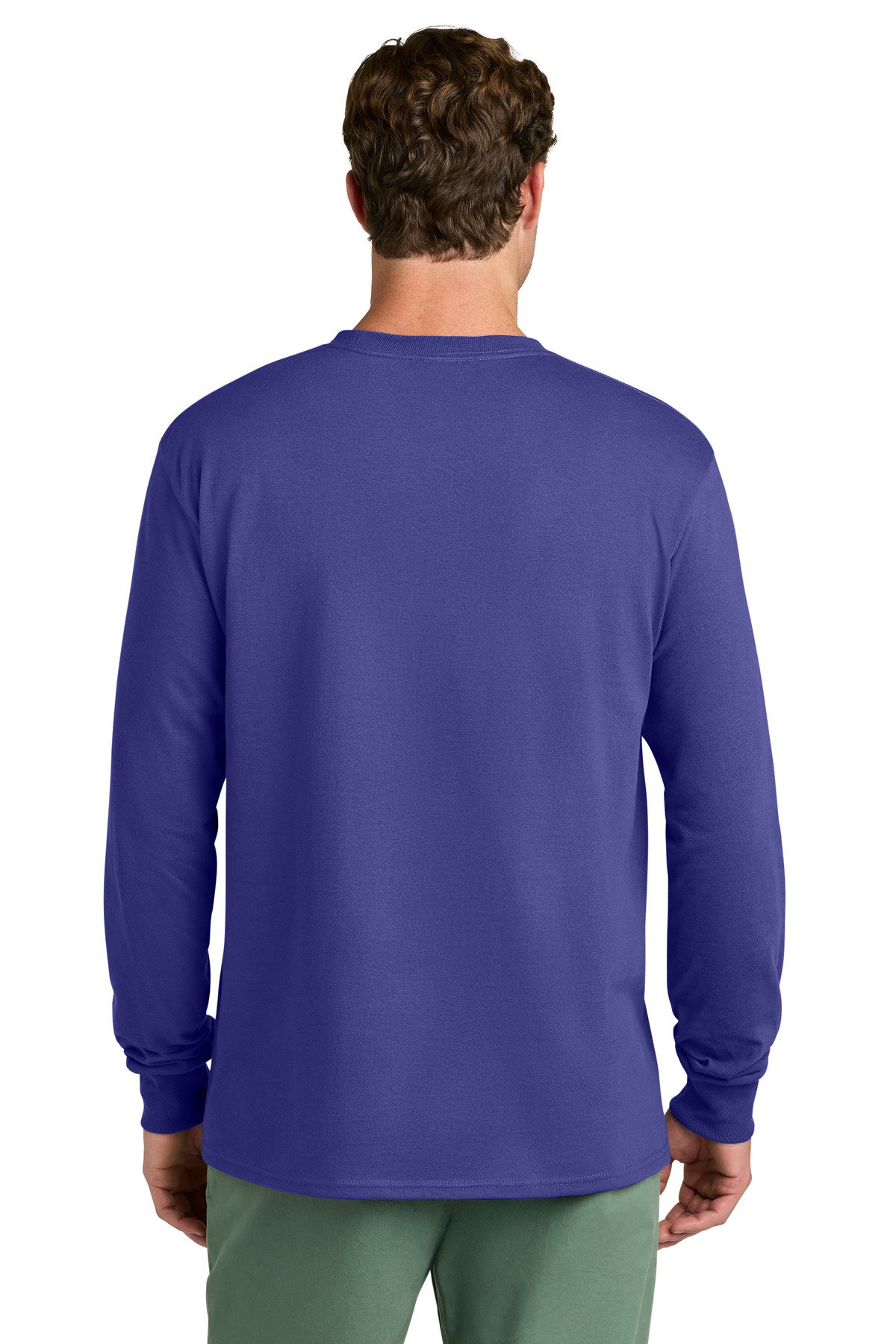 Port & Co Long Sleeve Core Cotton Tee. PC54LS 121