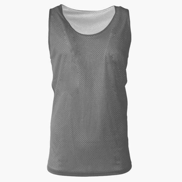 #B110 / Core Mesh Men's Reversible Tank Top (White Panels) 8